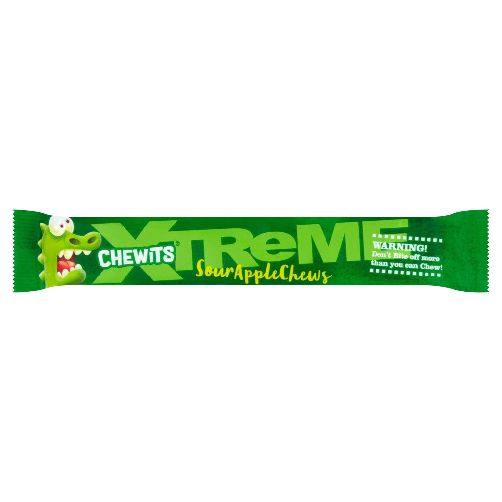 CHEWITS XTREME SOUR APPLE X 24