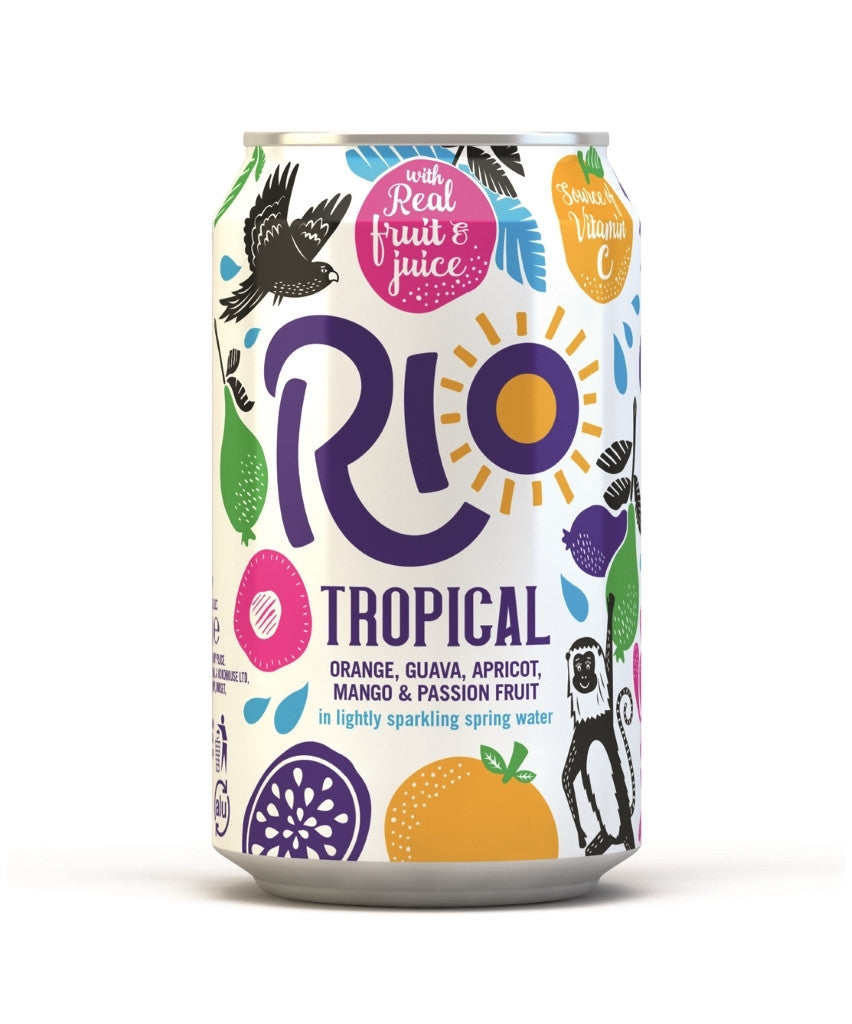 RIO TROPICAL 330MLS CANS X 24