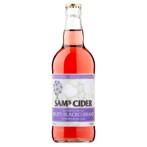 SAMS CIDER BLACKCURRANT 500ML x 12