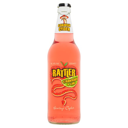 CORNISH RATTLER STRAWBERRY & LIME 500ML x 12