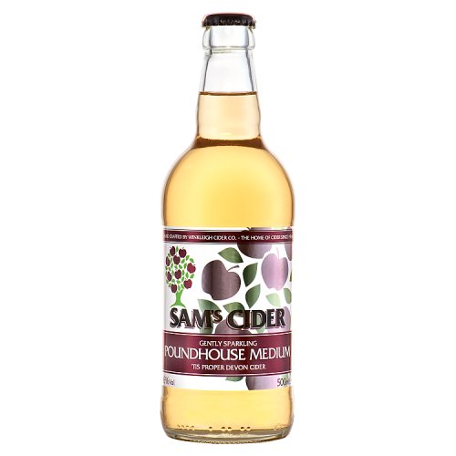 SAMS POUNDHOUSE MEDIUM CIDER 500ML X 12
