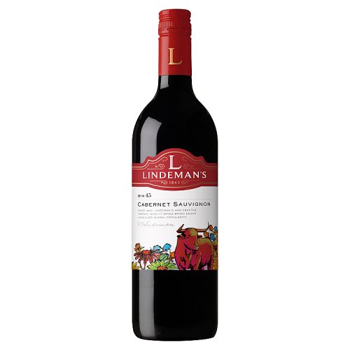 LINDEMANS BIN45 CAB/SAUV 75CL X 6