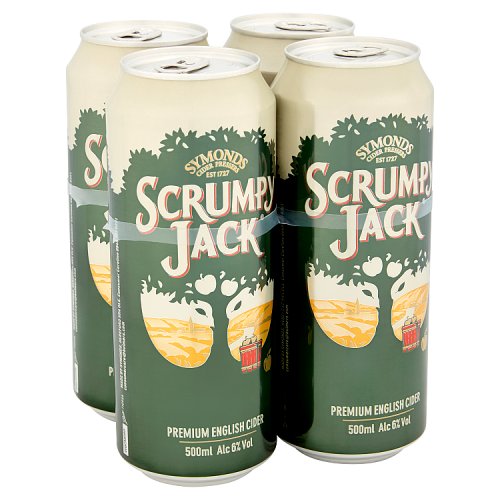 SCRUMPY JACK 500ML 4PK X 6