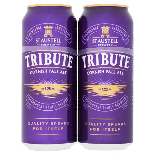 TRIBUTE **CANS** 500ML 4 PACK X 6