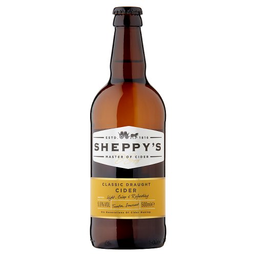 SHEPPYS CLASSIC DRAUGHT 500MLx12