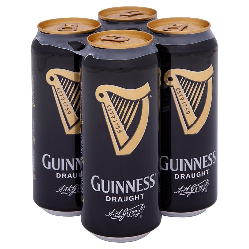 GUINNESS DRAUGHT 440ML 4PK X 6