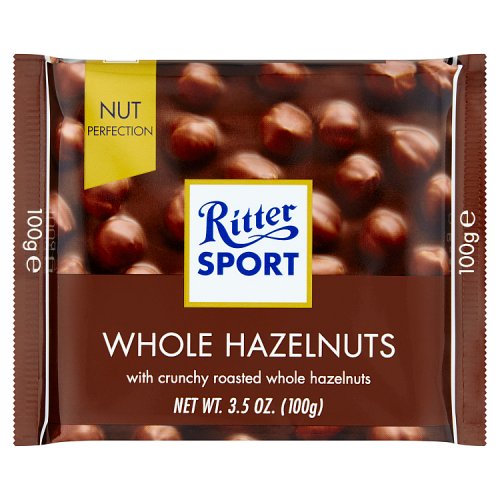 RITTER MILK WHOLE HAZELNUT X 10
