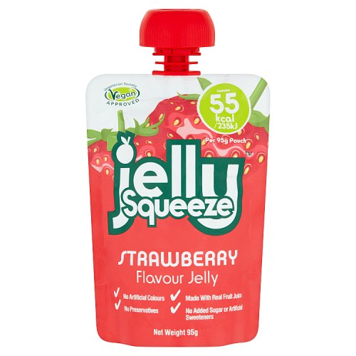 JELLY SQUEEZE STRAWBERRY 95G x 16