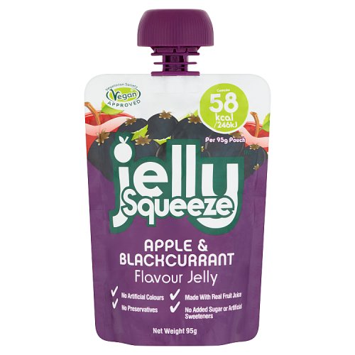 JELLY SQUEEZE APPLE & BLACK 95G x 16