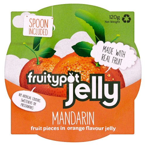 FRUITY POTS *JELLY* MANDARIN x18