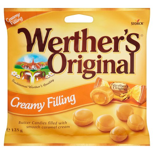 WERTHERS CREAMY *FILLED* 125G x 15