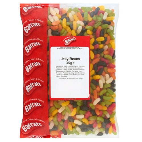 BARRATT W/O JELLY BEANS x 3KG BAG