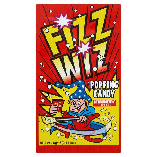FIZZ WIZZ POPPING CANDY STRAWBERRY 50