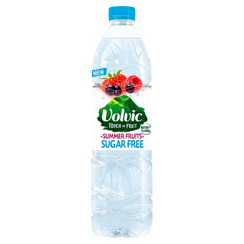 VOLVIC SUMMER FRUITS SUGAR FREE 1.5LTR X 6