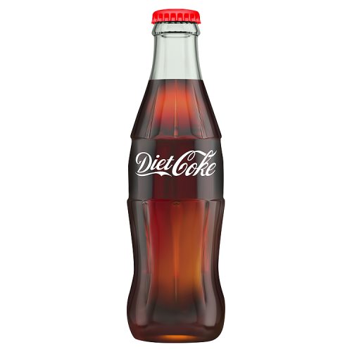 COKE *DIET * GLASS 330ML X 24