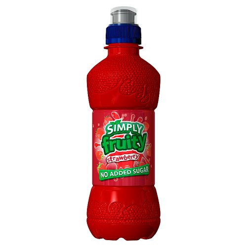SIMPLY FRUITY STRAWBERRY 330ML X 12