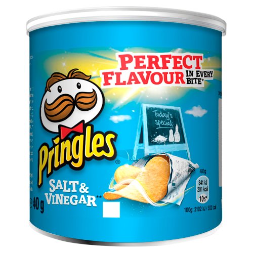 PRINGLES SALT & VINEGAR 40G X 12