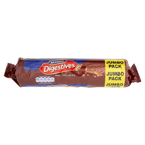 MCVITIES MILK CHOC DIGESTIVES 433G x 12