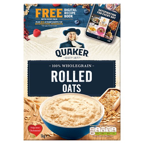 QUAKERS OATS 1KG X 10
