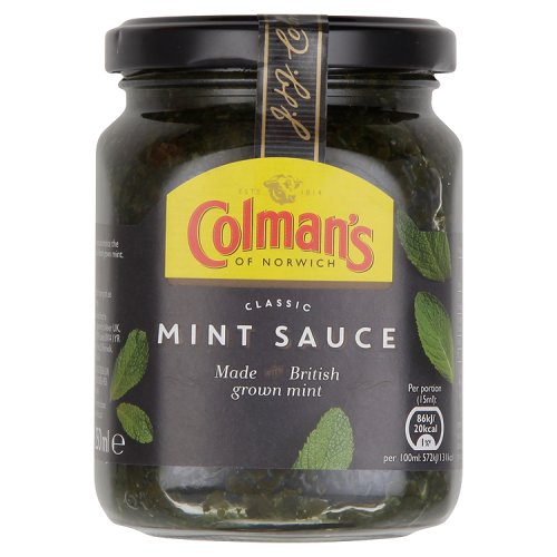 COLMANS MINT SAUCE 165G X 8