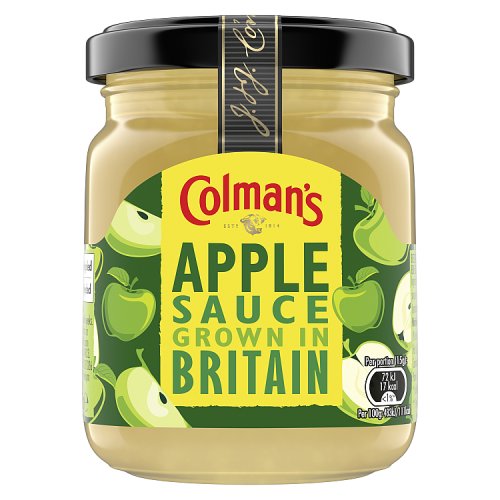 COLMANS APPLE SAUCE 155G X 8