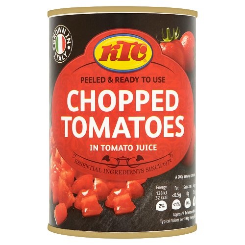 KTC CHOPPED TOMATOES 400G x 12