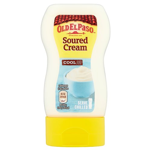 OLD EL PASO SOUR CREAM SQUEEZY 230Gx8