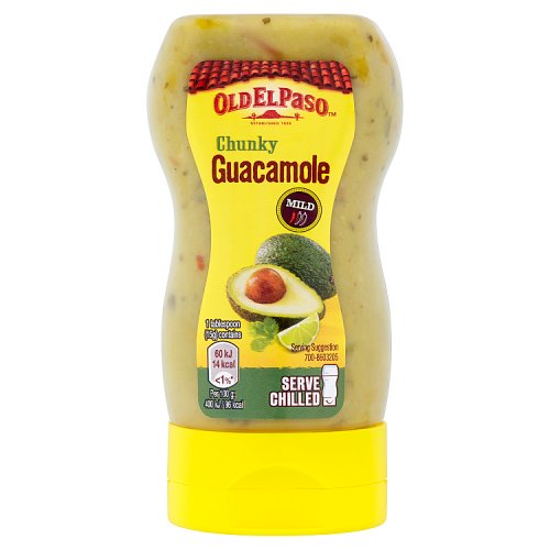 OLD EL PASO GUACOMOLE SQUEEZY 240G x 8