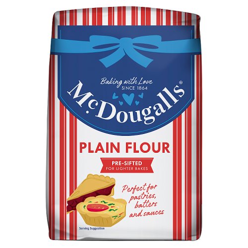 MCDOUGALLS PLAIN FLOUR 1.1KG X 10