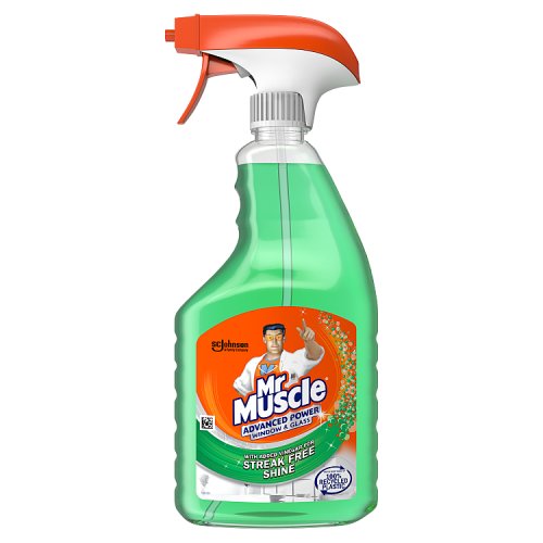 MR MUSCLE PLATINUM WINDOW+GLASS CLEANER 750ML X 6
