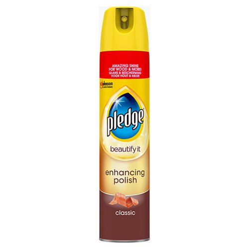 PLEDGE POLISH WOOD CLASSIC 250MLS X 6