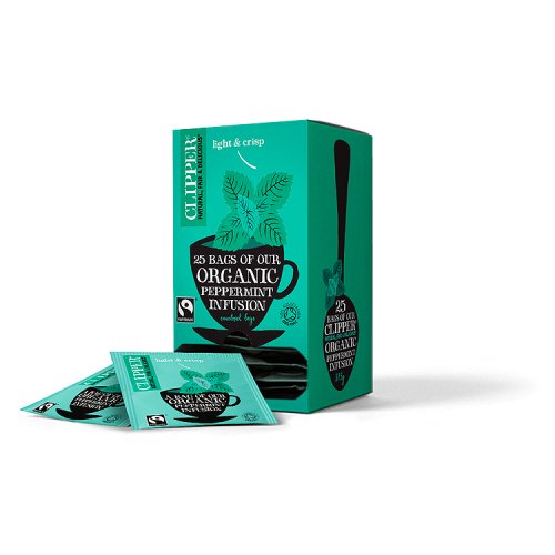 CLIPPER PEPPERMINT TEA 25'S x1