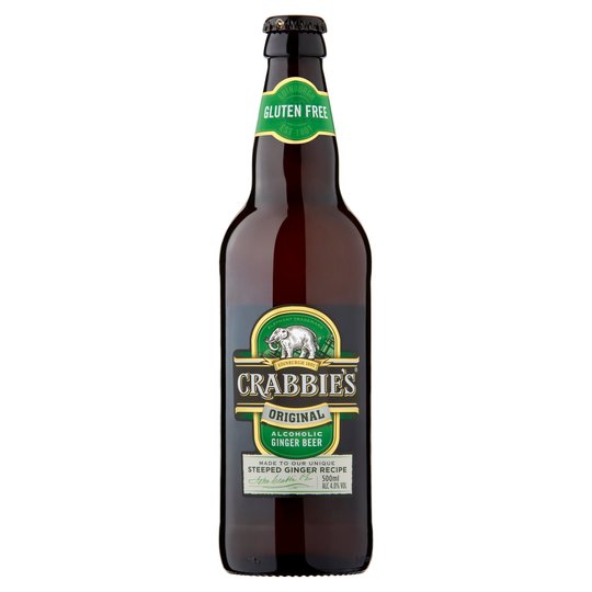 CRABBIE ALCOHOLIC GINGER BEER 500ML x 12