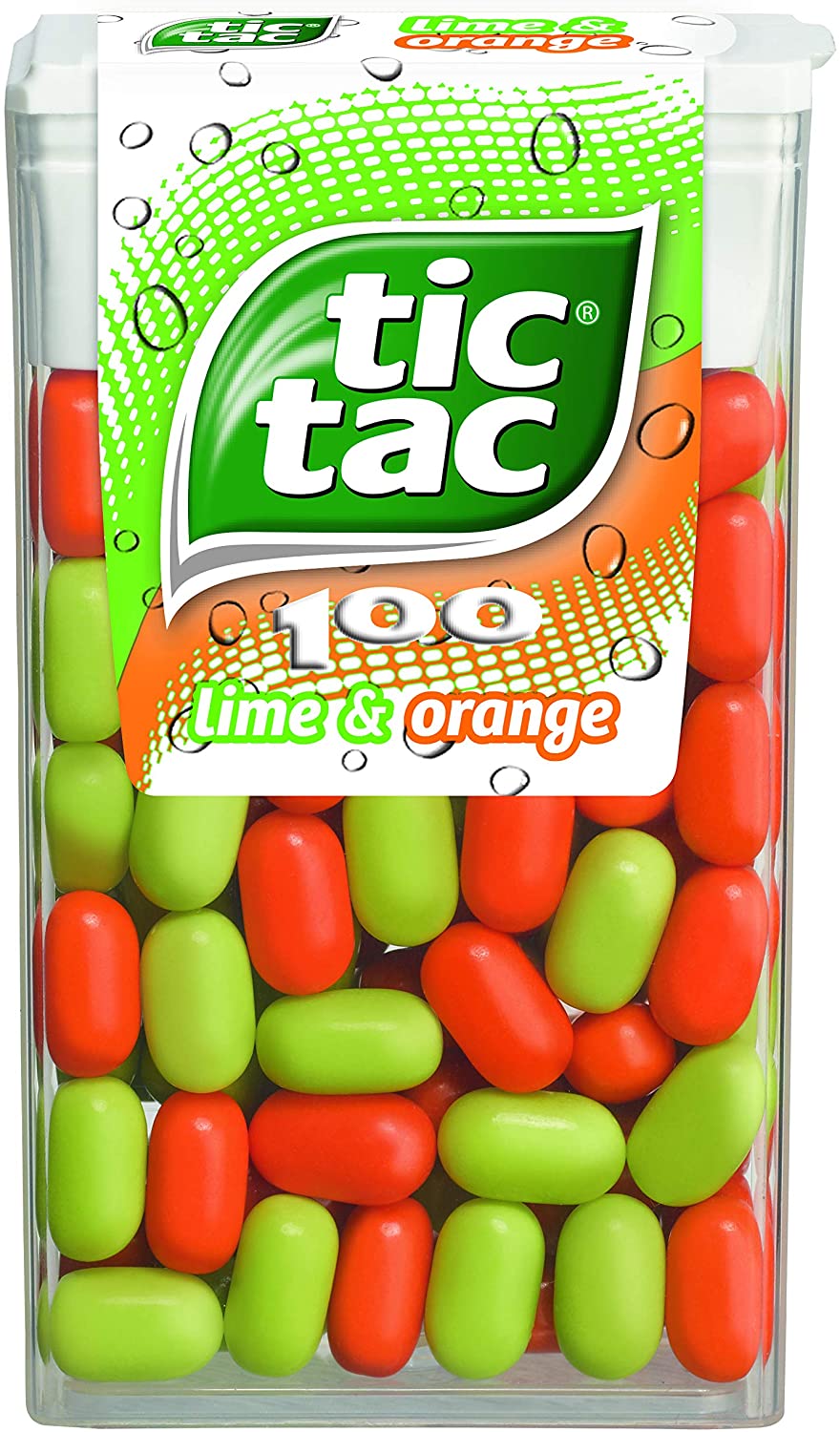 TIC TAC LIME & ORANGE 18g X 24