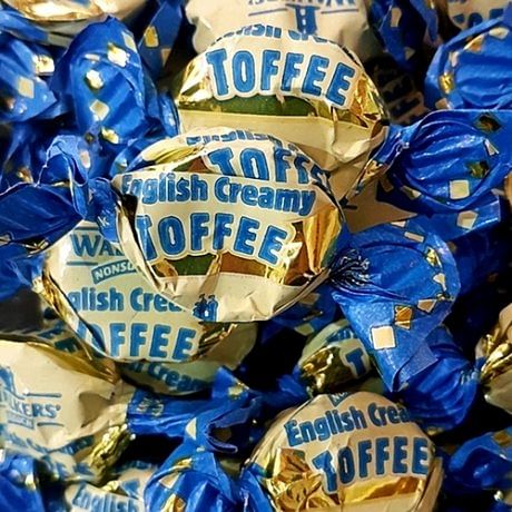 WALKERS W/O ENGLISH CREAM TOFFEE 2.5K BAG