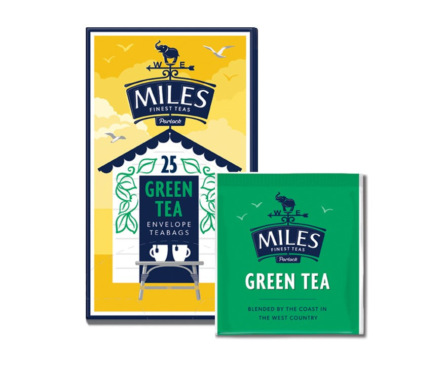 MILES GREEN TEA *TAGGED* AND ENV 25'S X 6