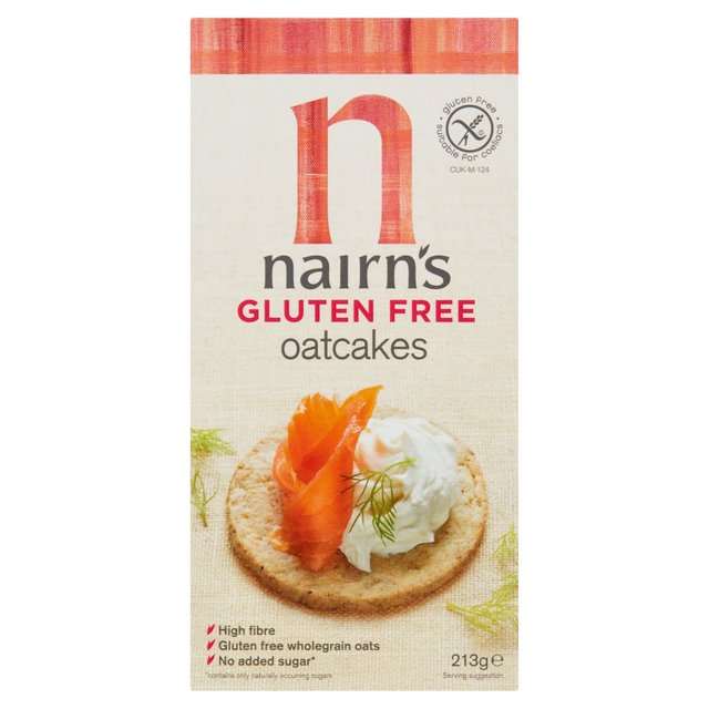 NAIRN G/FREE OATCAKES 213G X 8