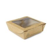 VEGWARE MEDIUM WINDOW PASTA BOX 650ML X 300