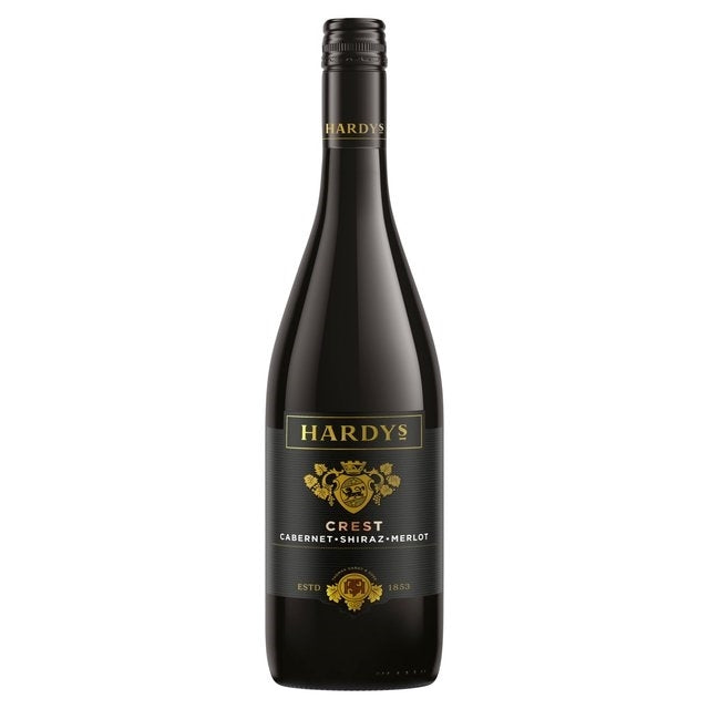 HARDYS CREST SHIRAZ MERLOT 75CL x 6