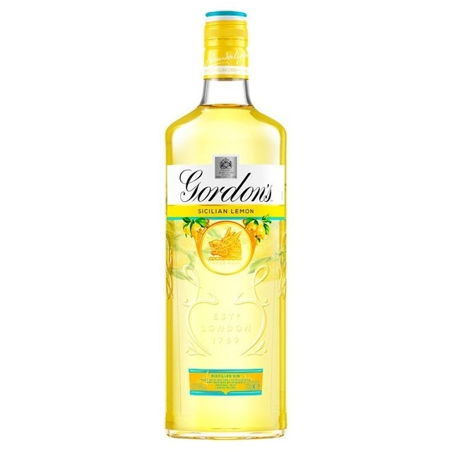 GORDONS SICILIAN LEMON GIN 70CL X 6