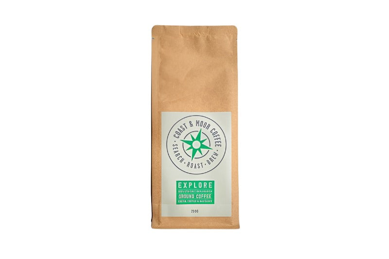 COAST AND MOOR 250G EXPLORE GROUND COFFEE X 6