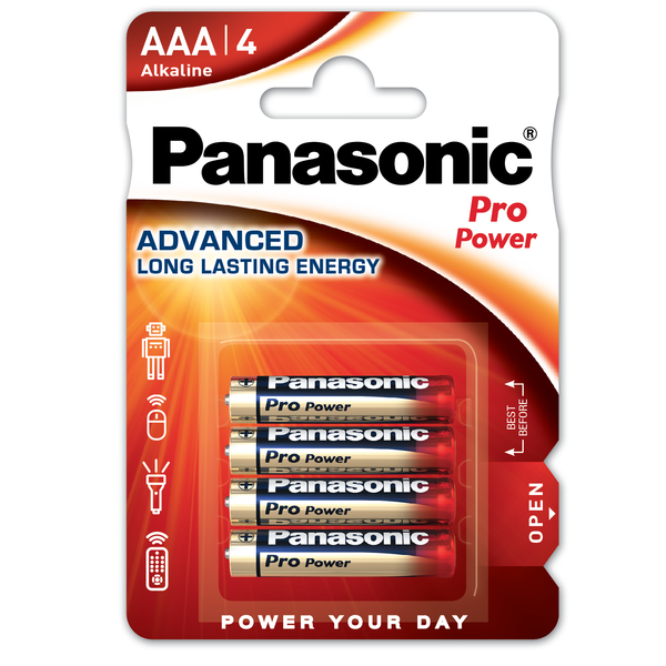 PANASONIC PRO POWER 4PK AAA X 12