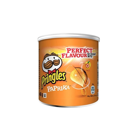 PRINGLES PAPRIKA 40G X 12
