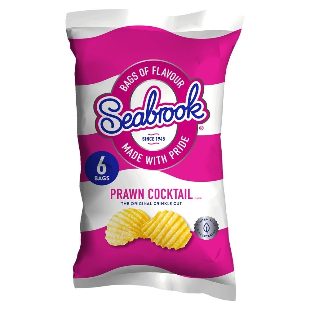 SEABROOK PRAWN COCKTAIL 6 PACK X 8