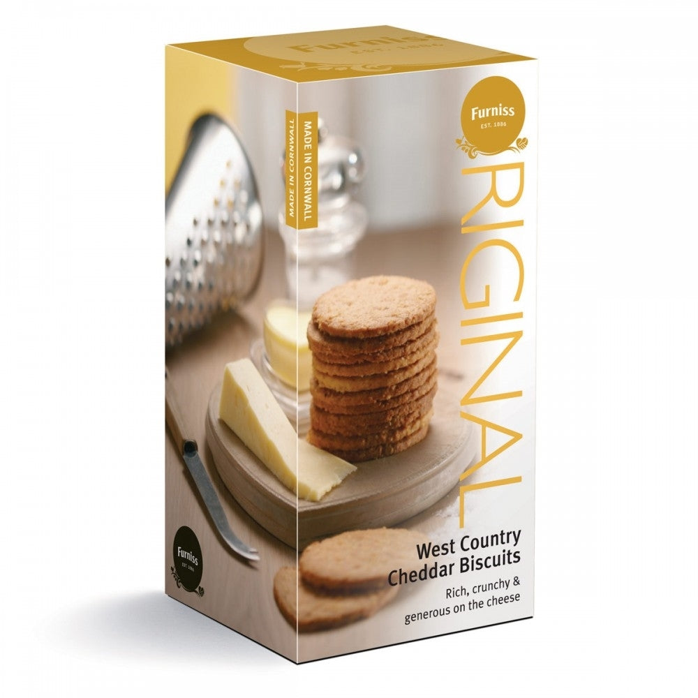 FURNISS WEST COUNTRY CHEDDAR BISCUITS 170g x 6