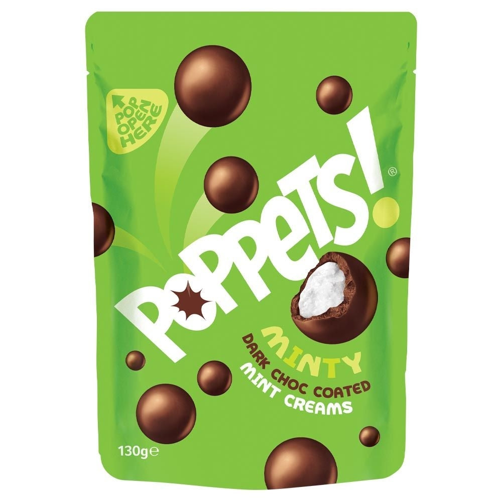 POPPETS MINT POUCH 130G X 9