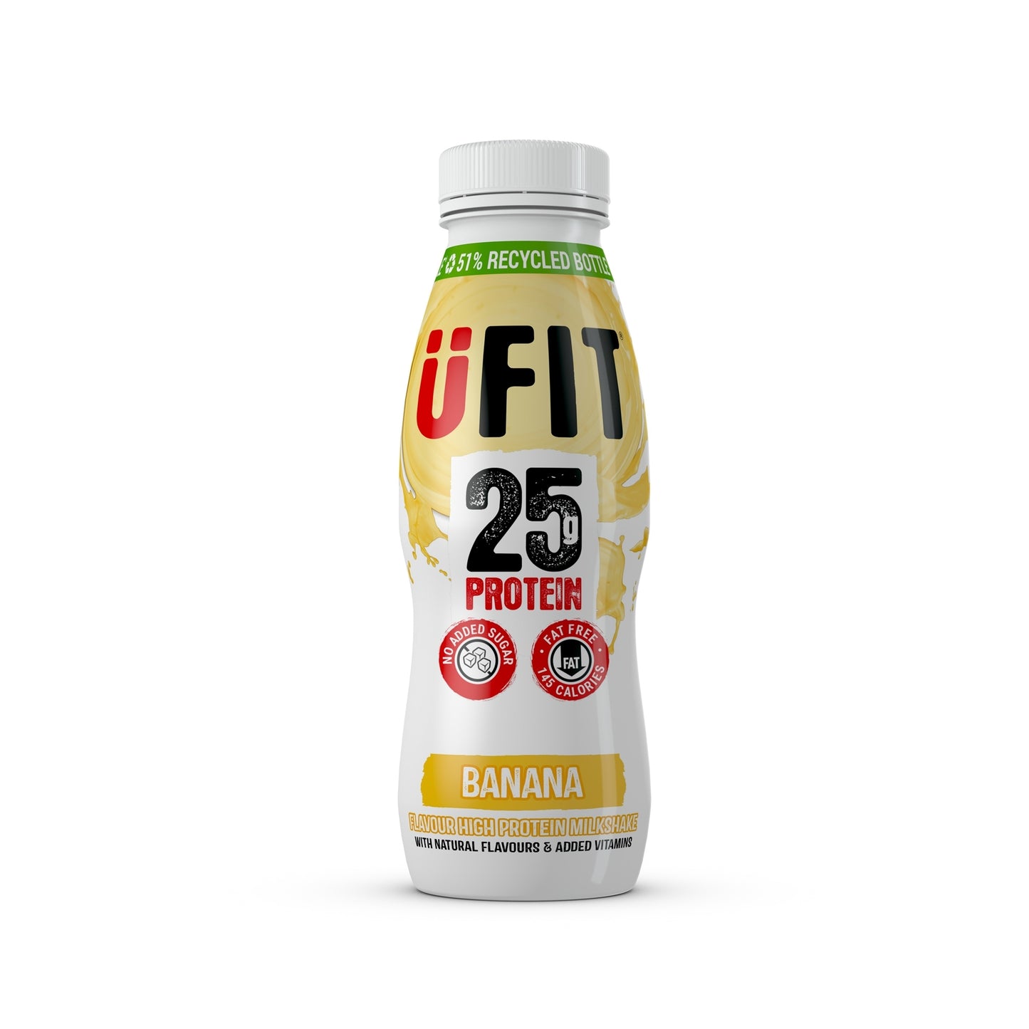UFIT PROTEIN SHAKE BANANA 330ml x 10