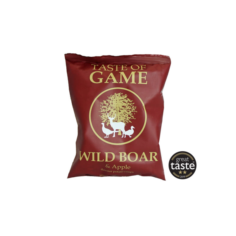 TASTE OF GAME CRISPS BOAR & APPLE 40g x 24