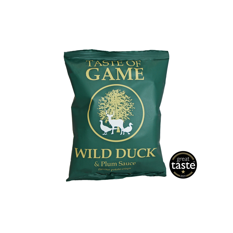 TASTE OF GAME CRISPS DUCK & PLUM SAUCE 40g x 24