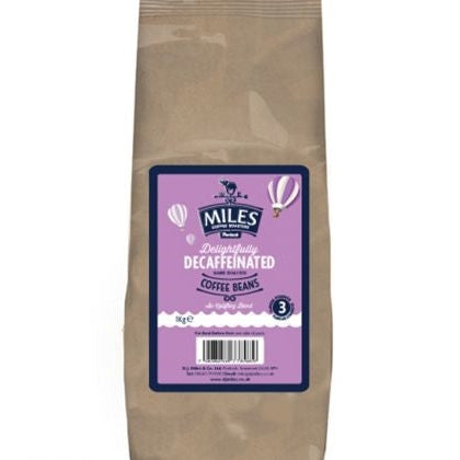 Miles Decaffinated coffee beans
